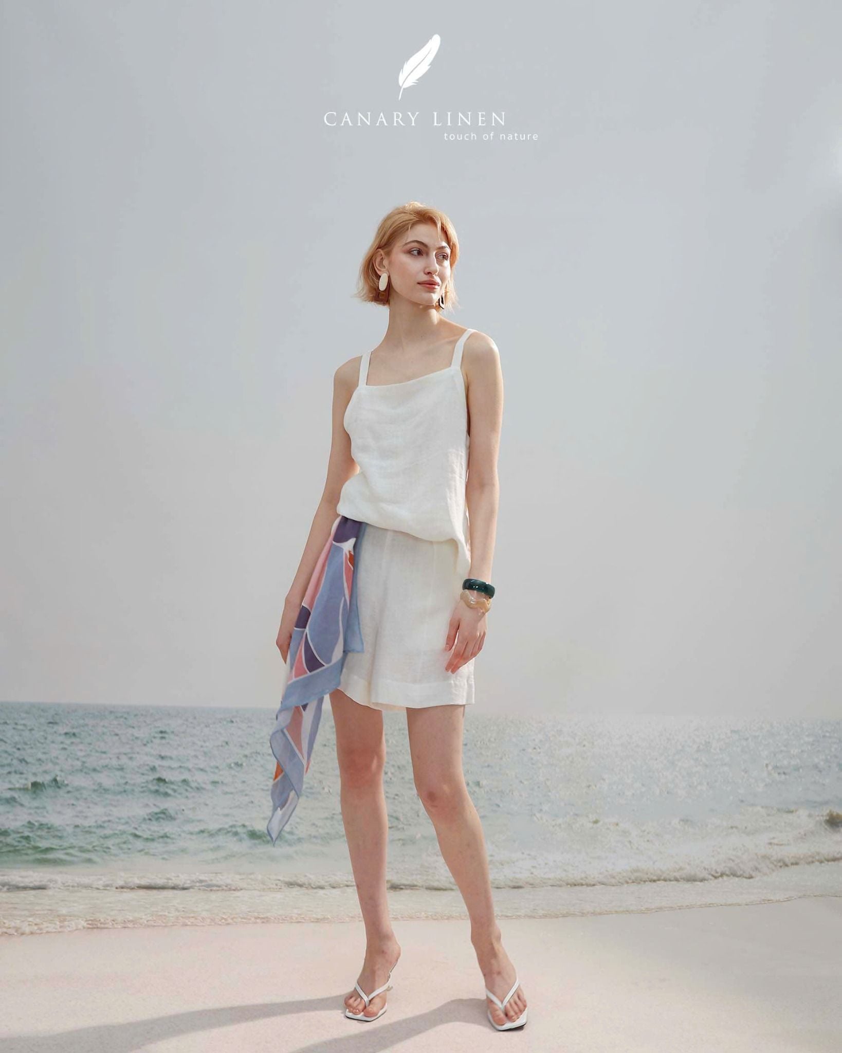  Bare Camisole - Trắng 