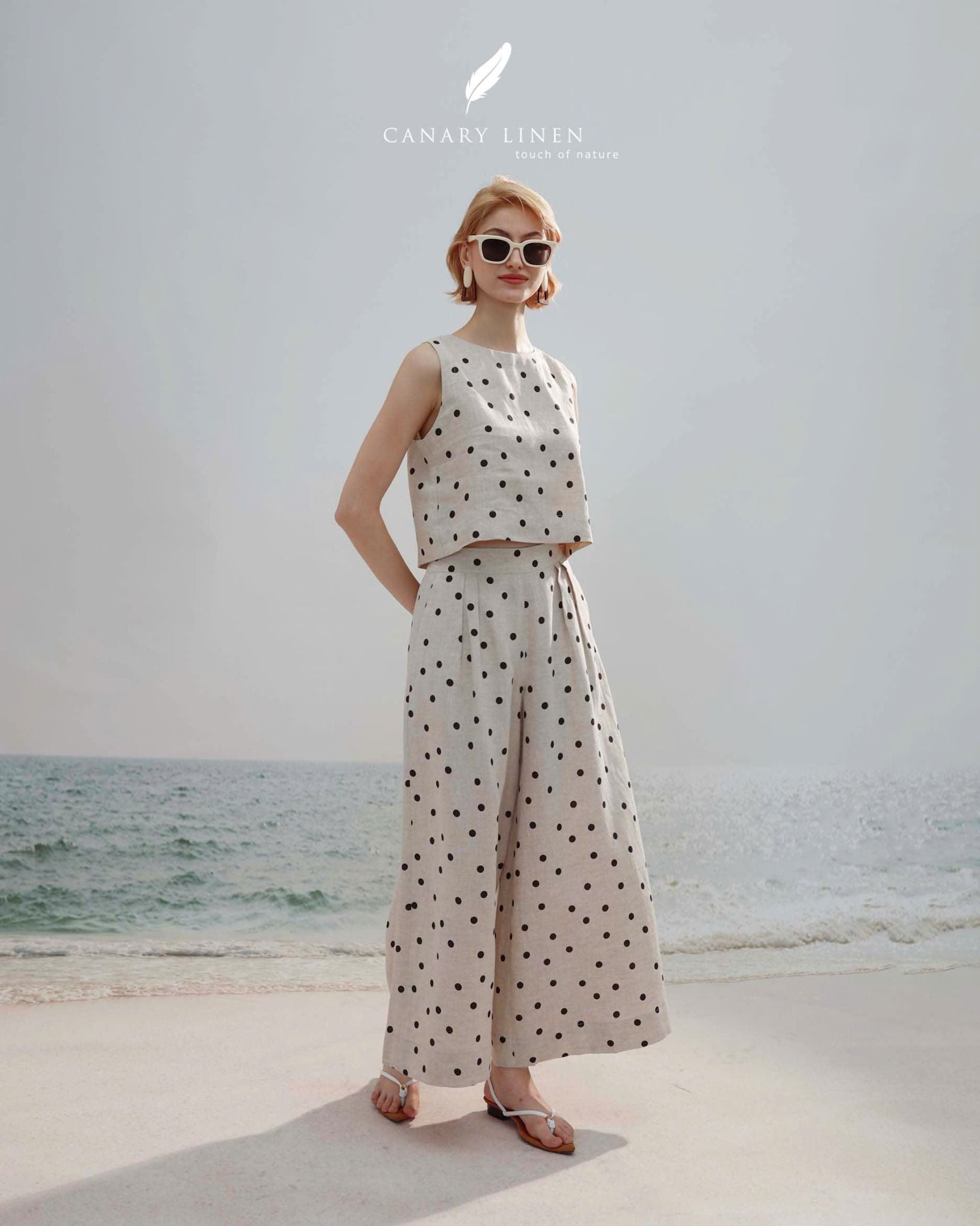  Echic Pants - Chấm bi 