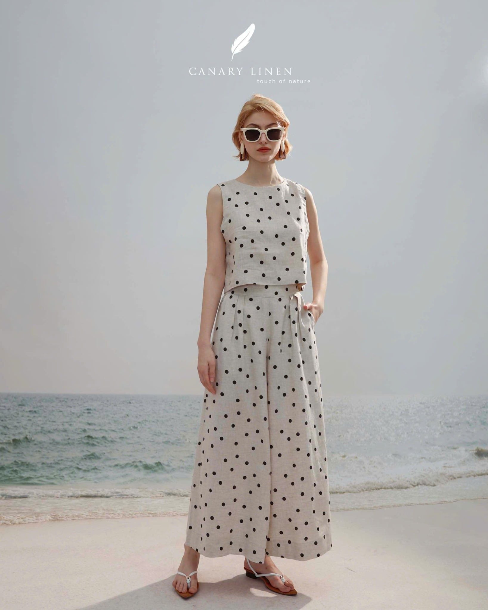  Echic Pants - Chấm bi 