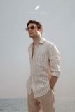  Nomad Shirt - Sọc be 