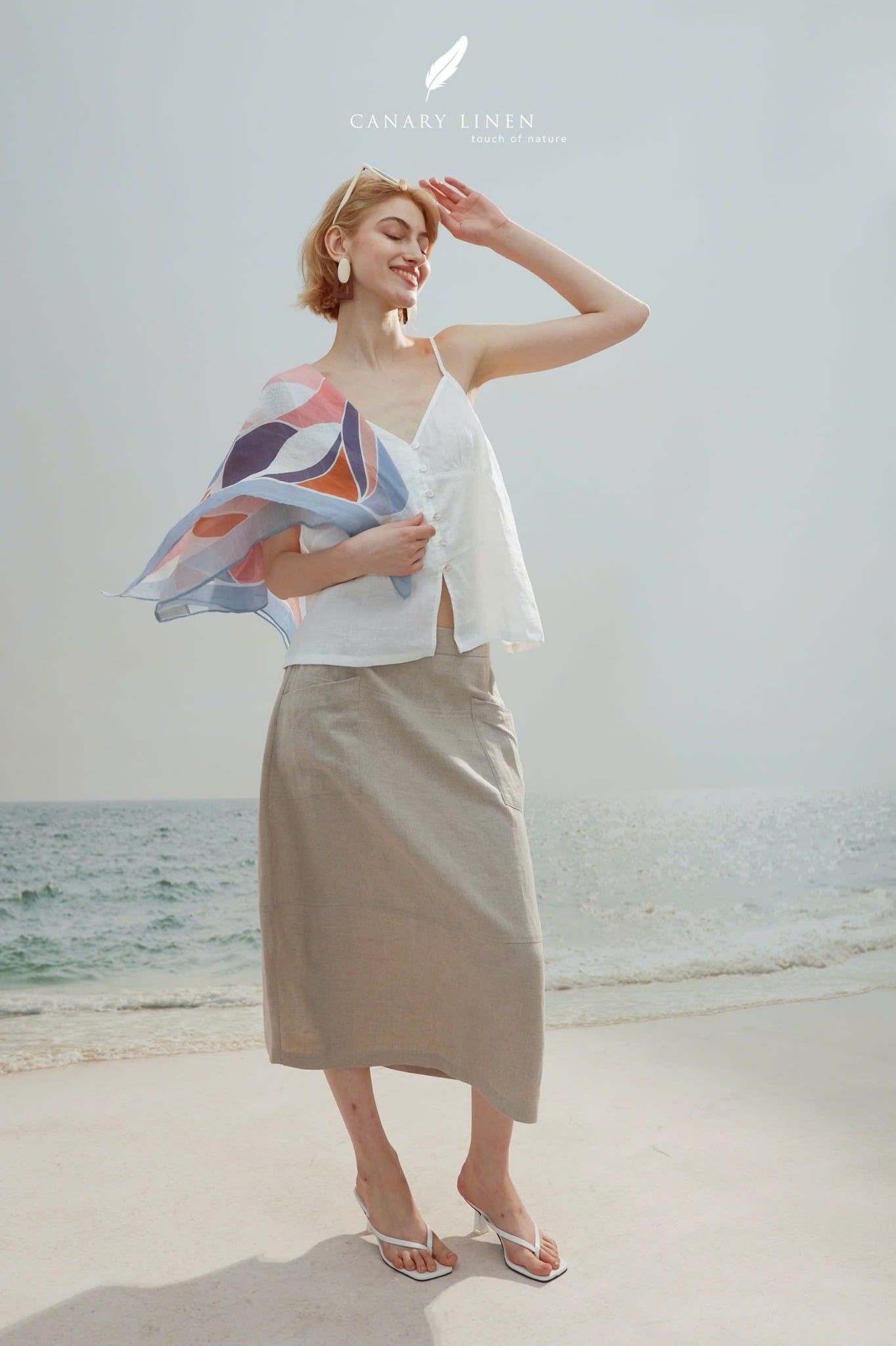  Puffa Skirt - Muối tiêu 