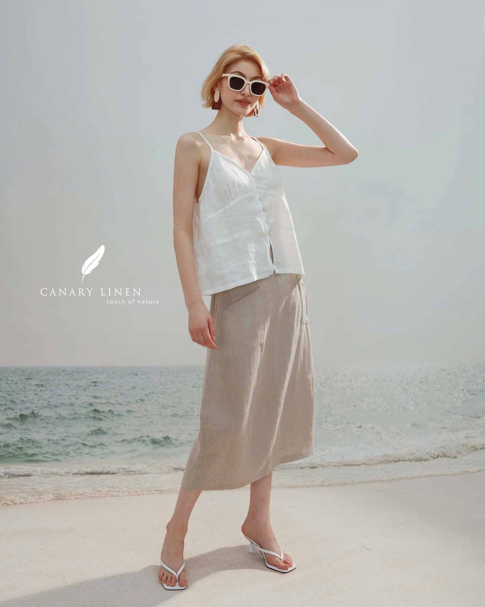  Puffa Skirt - Muối tiêu 
