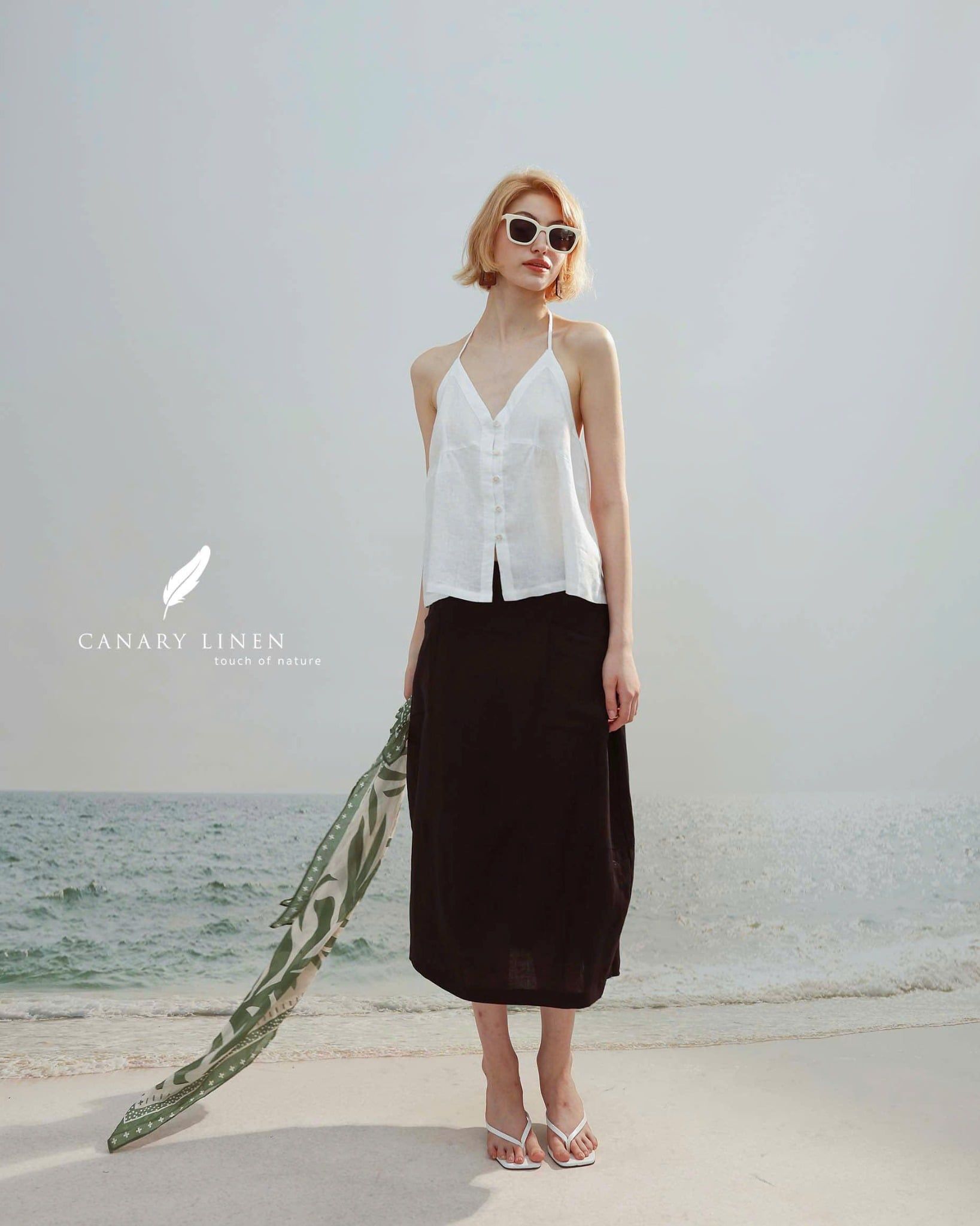  Sway Top - Trắng 
