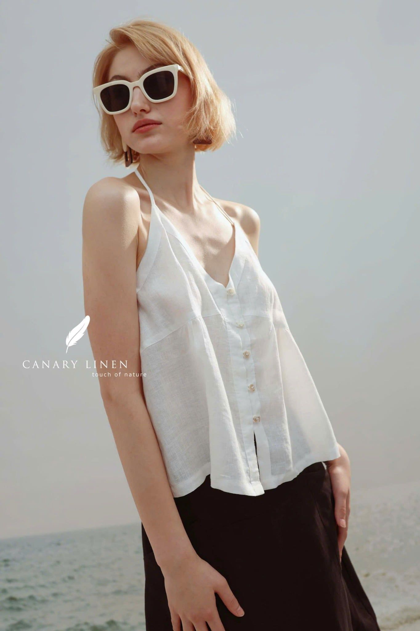  Sway Top - Trắng 
