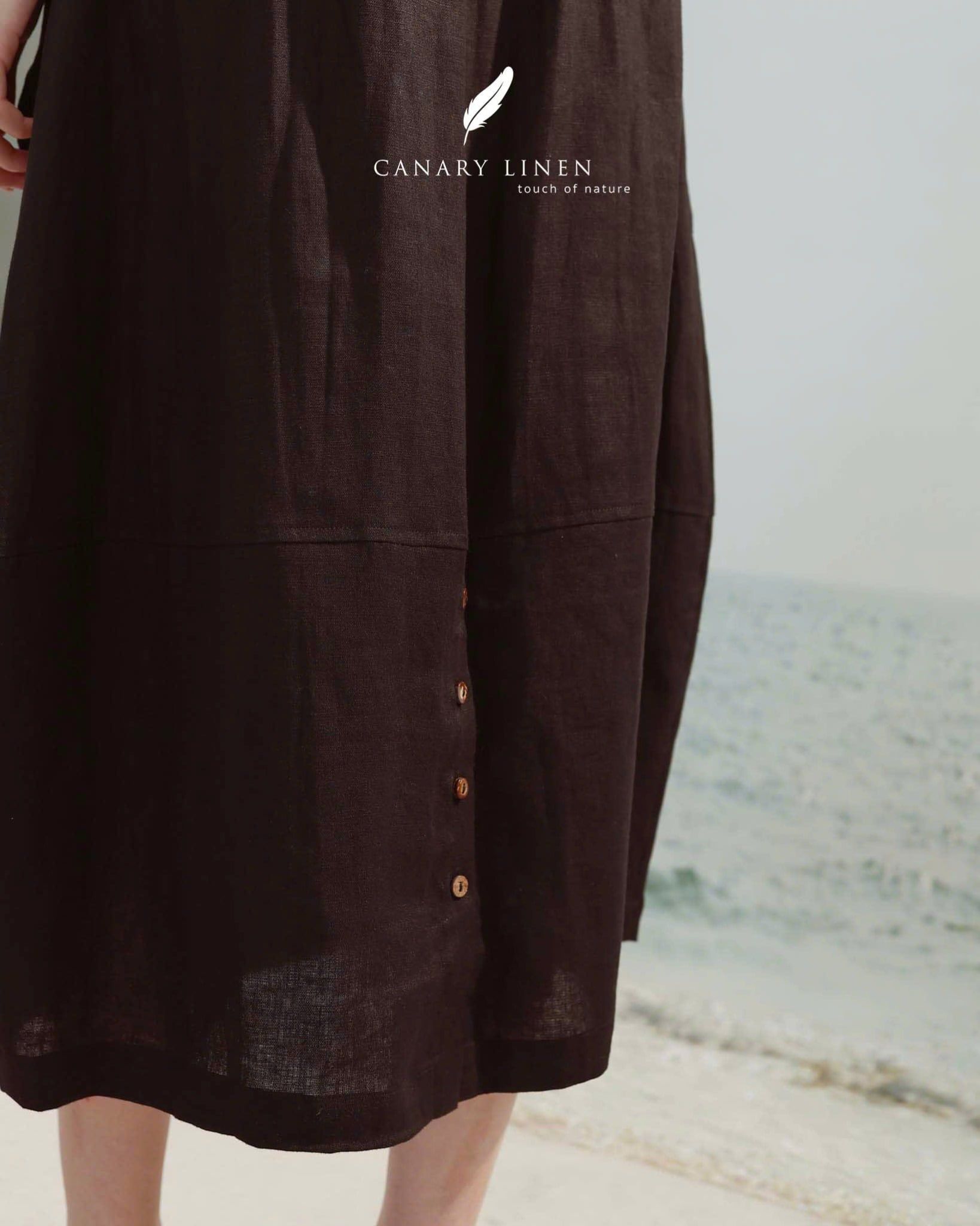  Puffa Skirt - Đen 