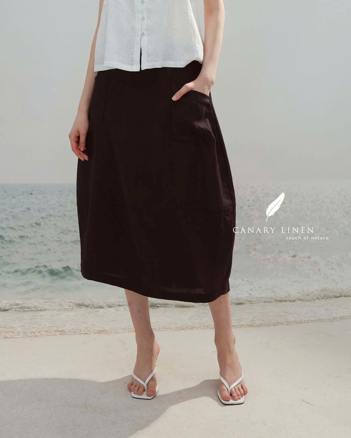  Puffa Skirt - Đen 
