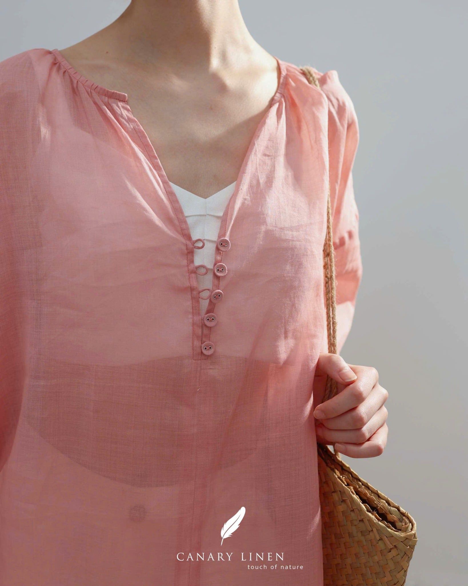  Celina Top - Hồng 