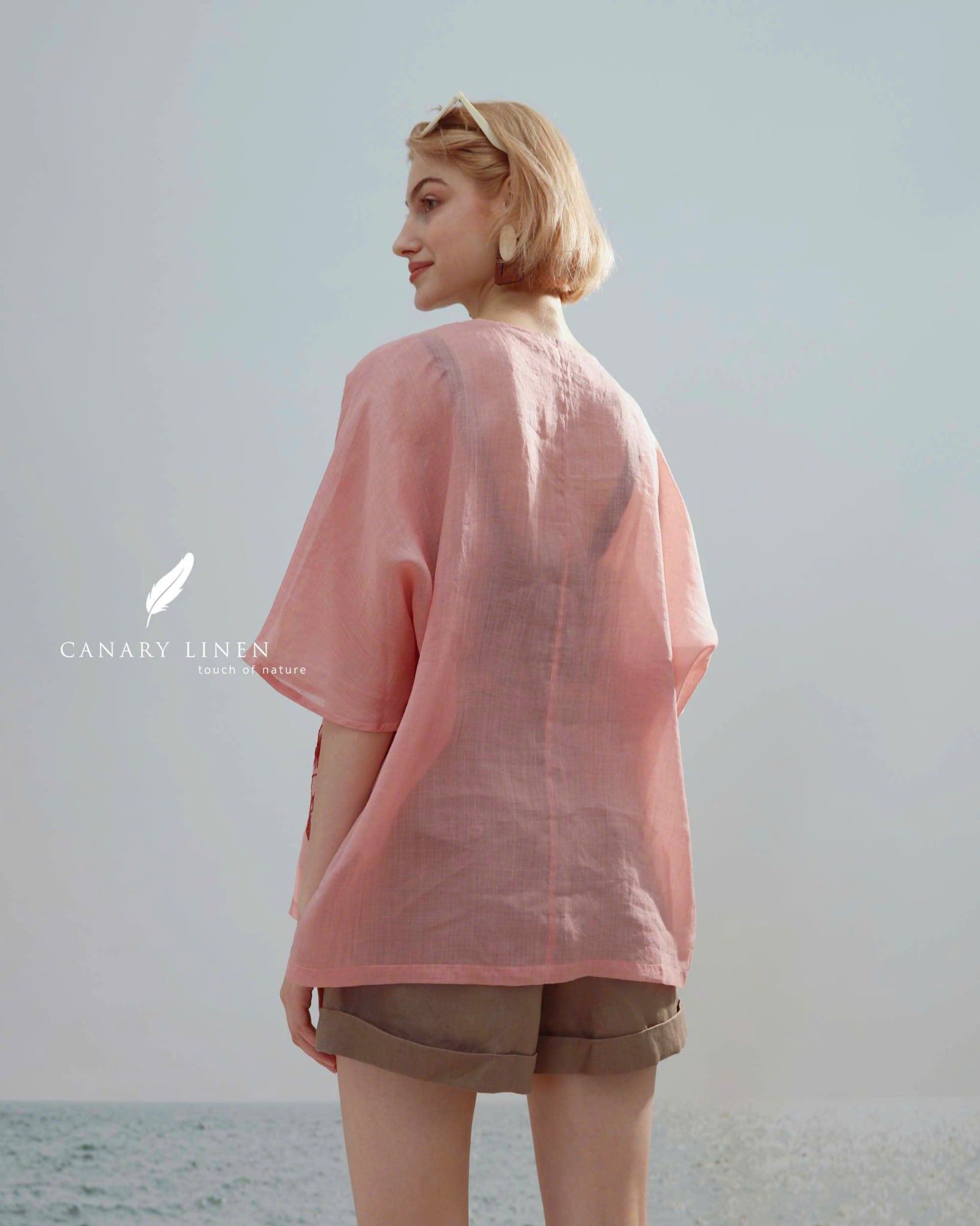  Elia Coat - Hồng dâu 