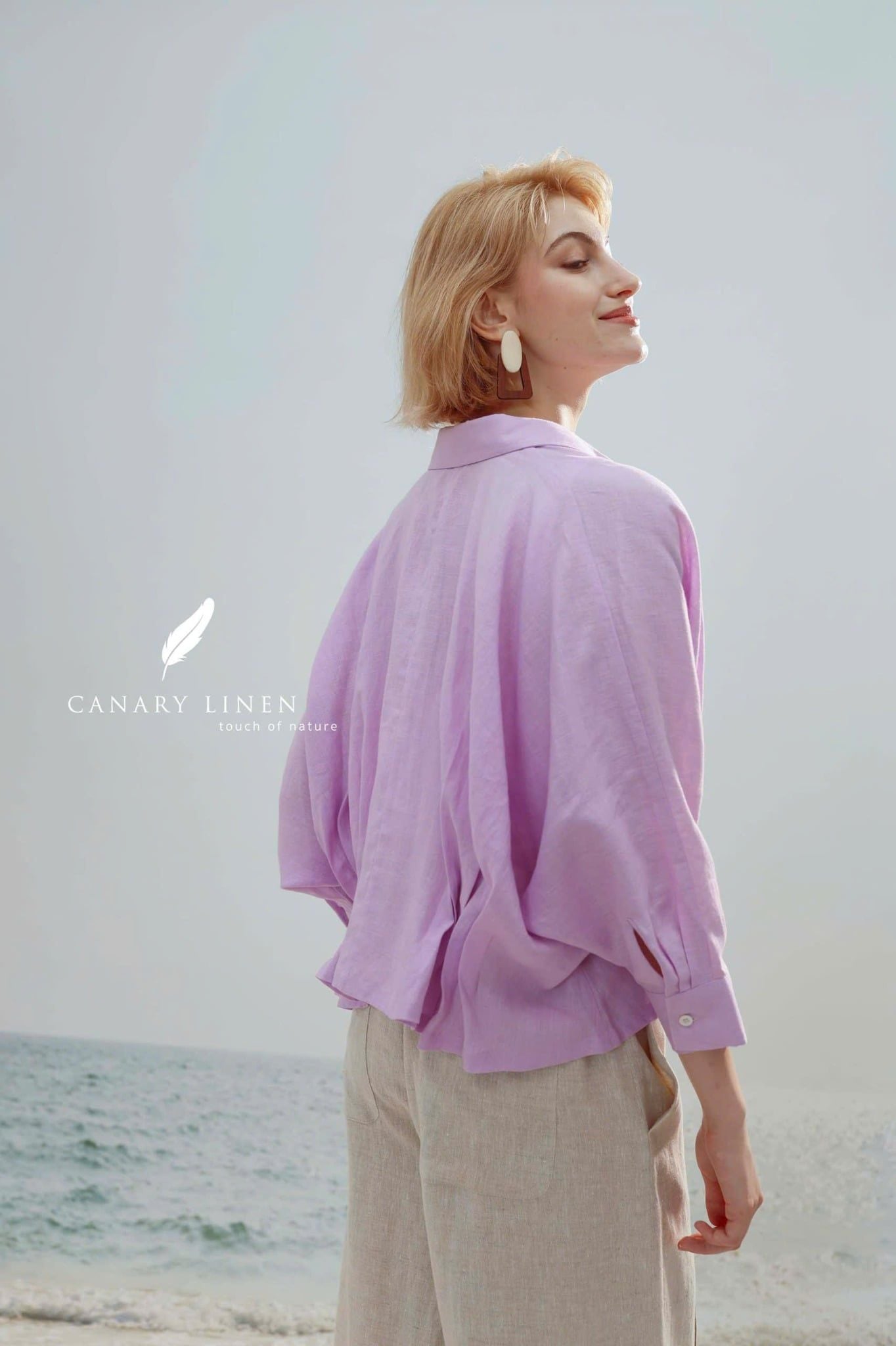 Floe Shirt - Tím Pastel 