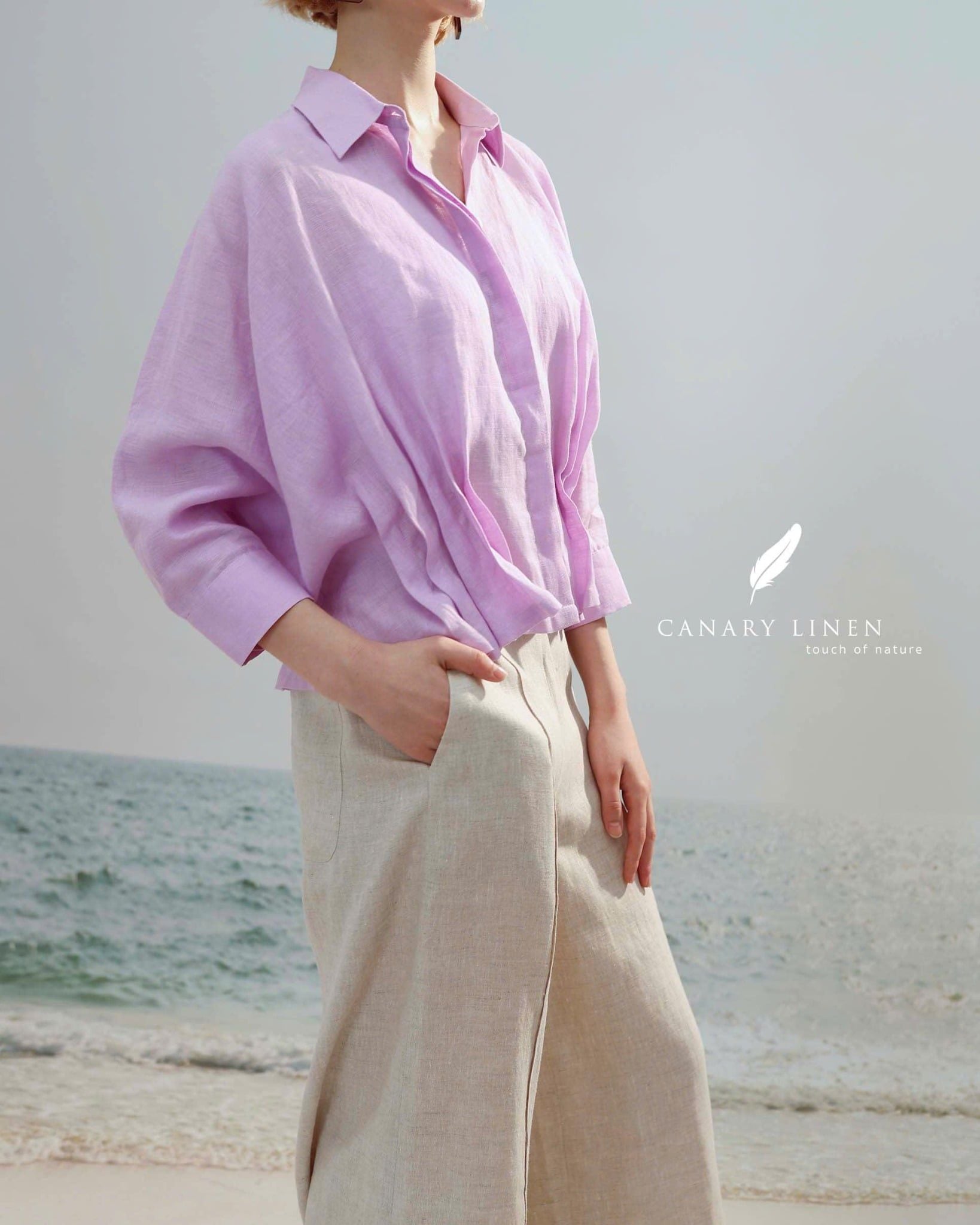  Floe Shirt - Tím Pastel 