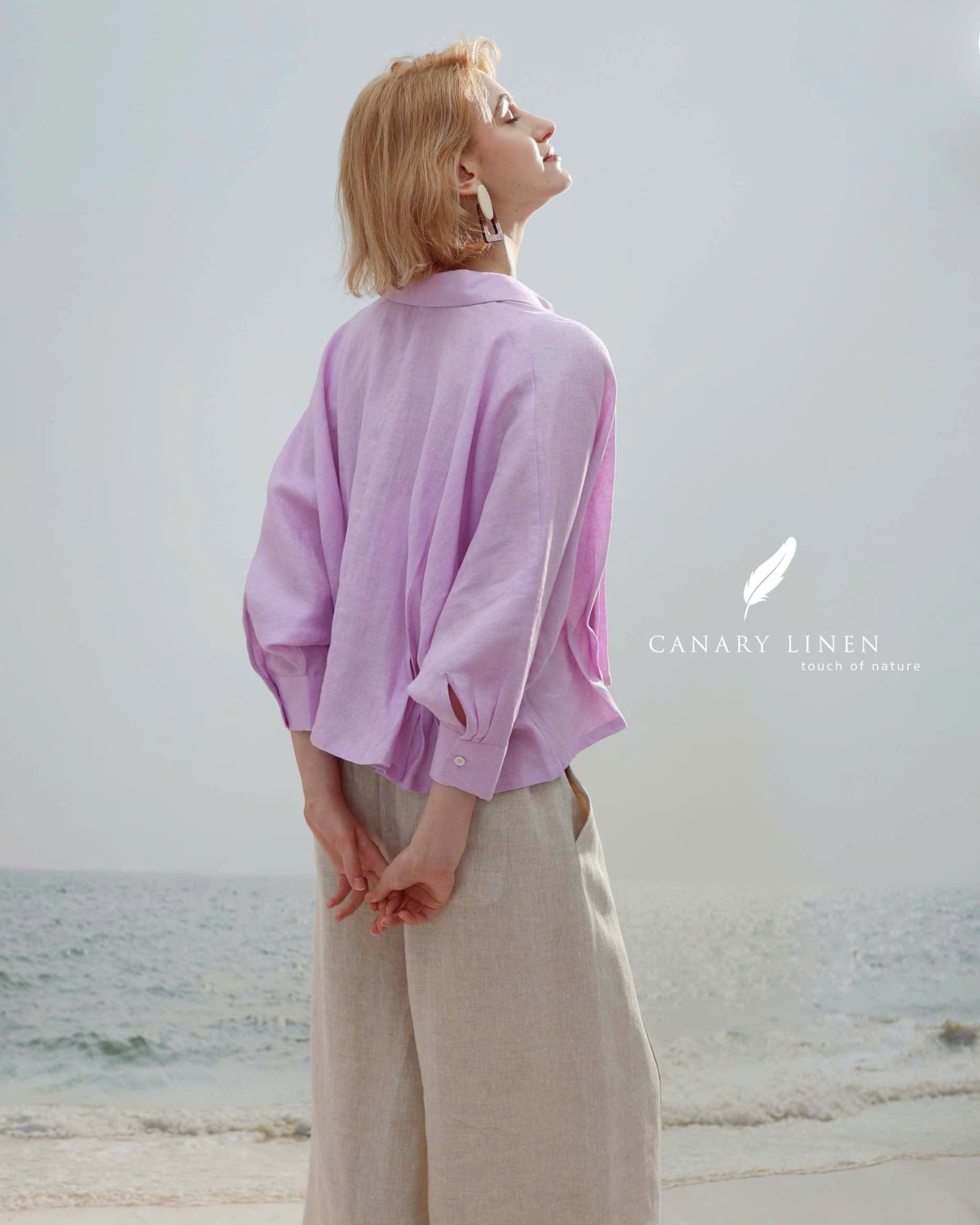  Floe Shirt - Tím Pastel 