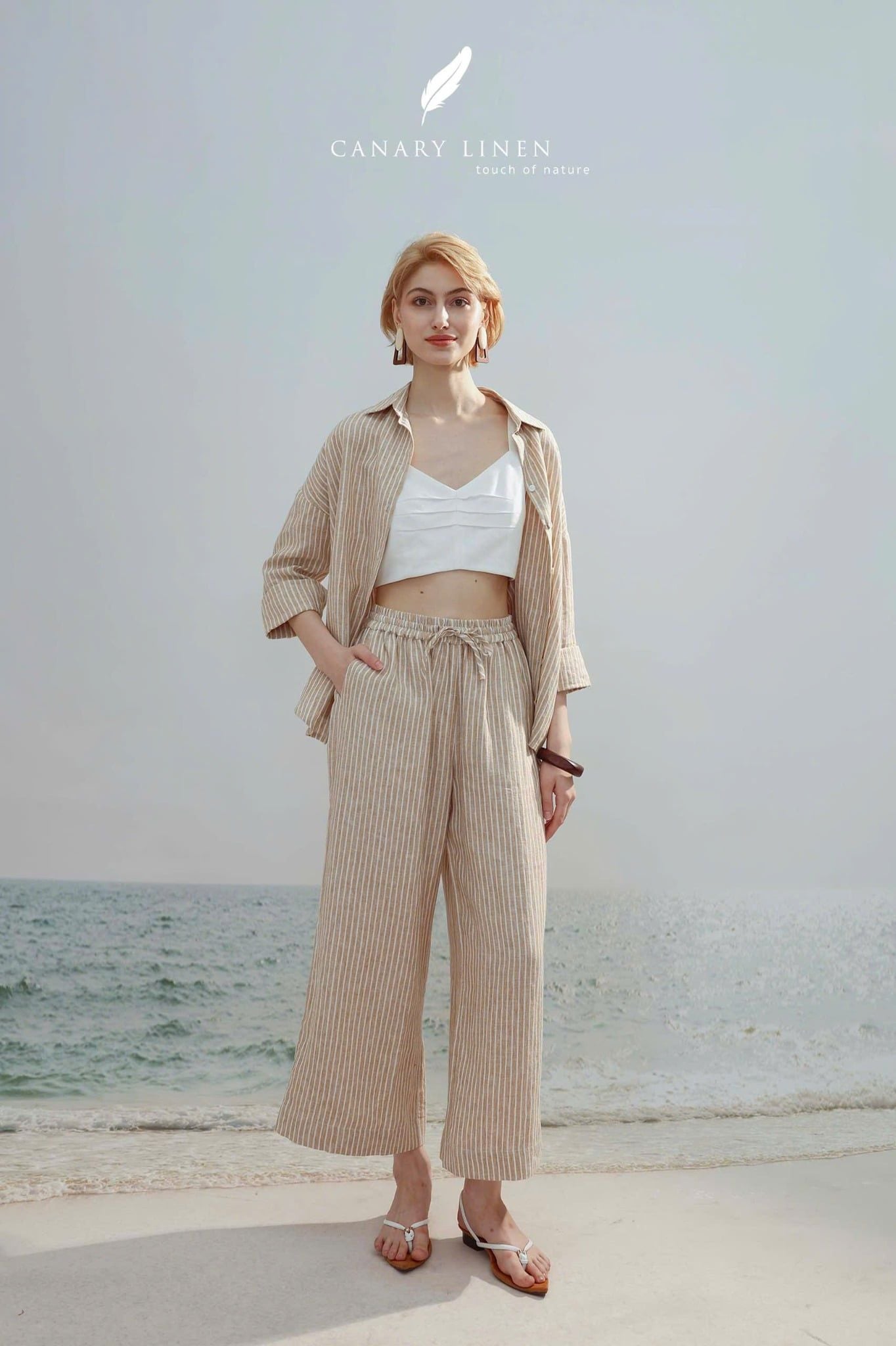  Sal Pants - Sọc Be 