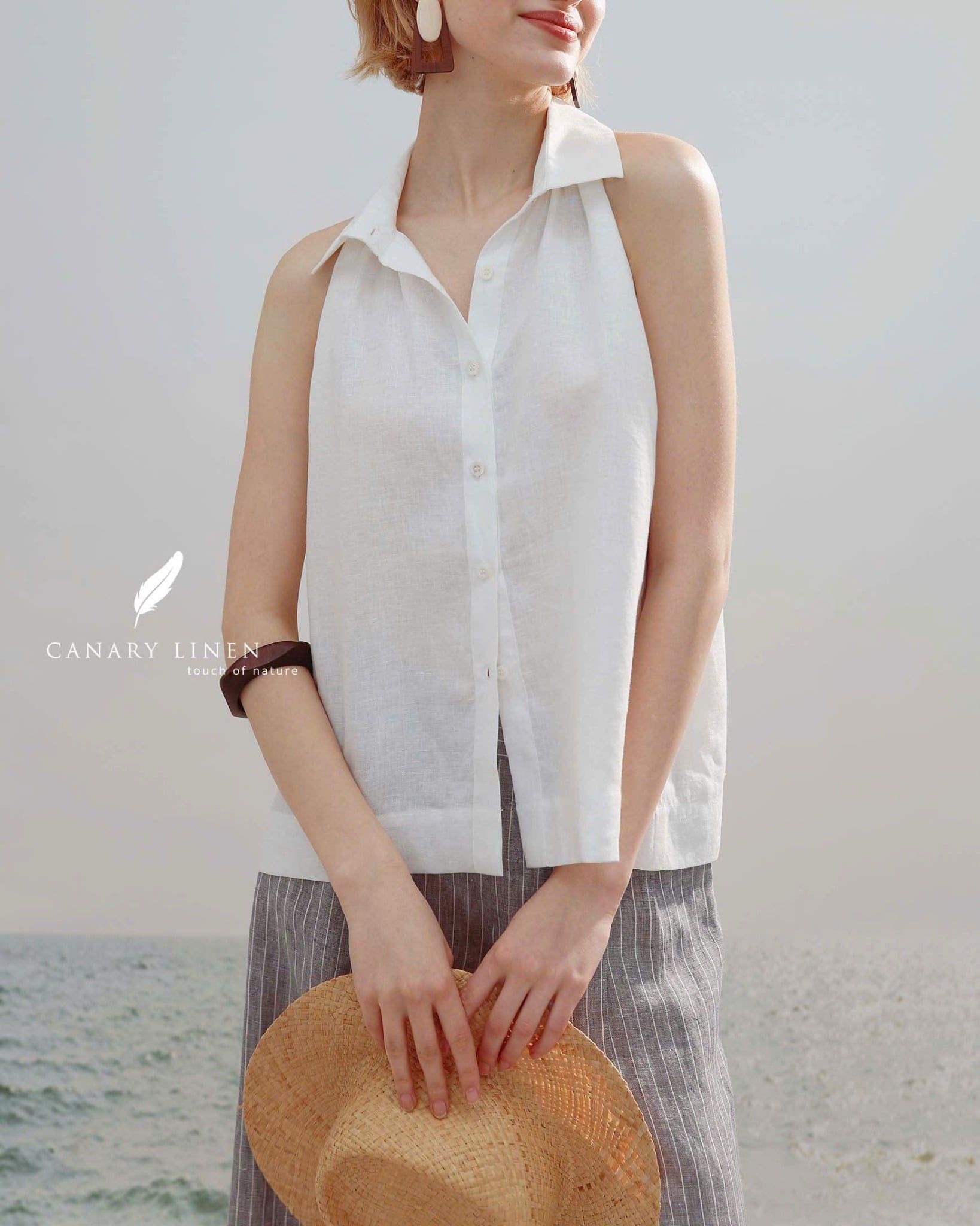  Collin Top - Trắng 