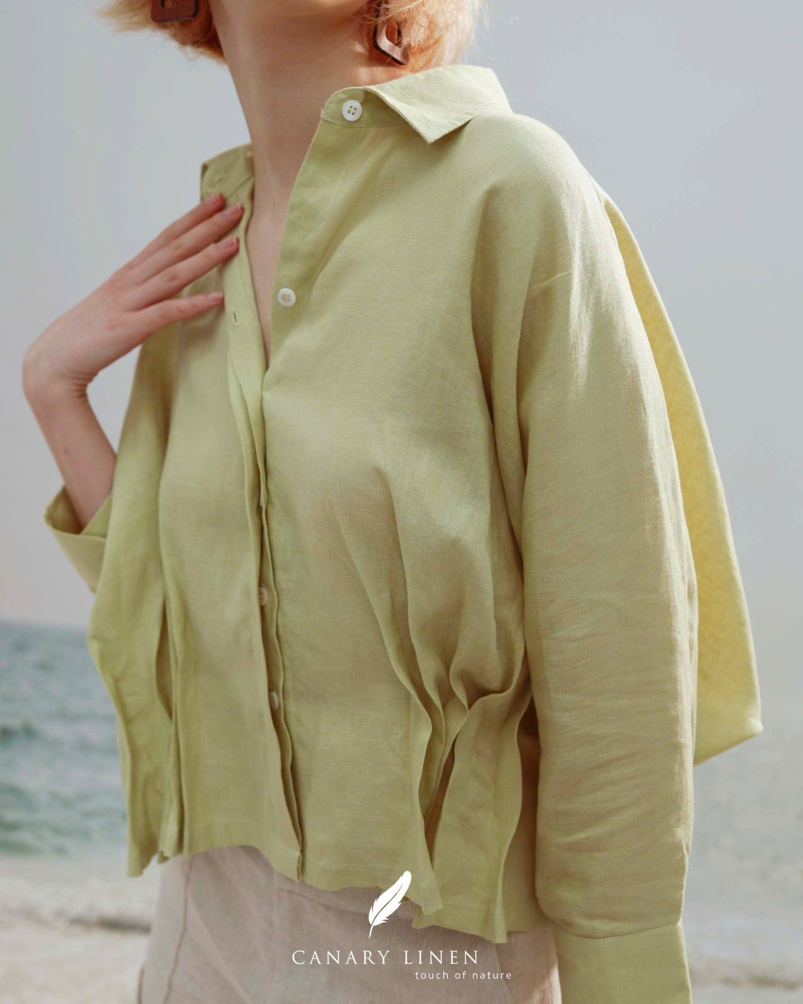  Floe Shirt - Xanh bơ 