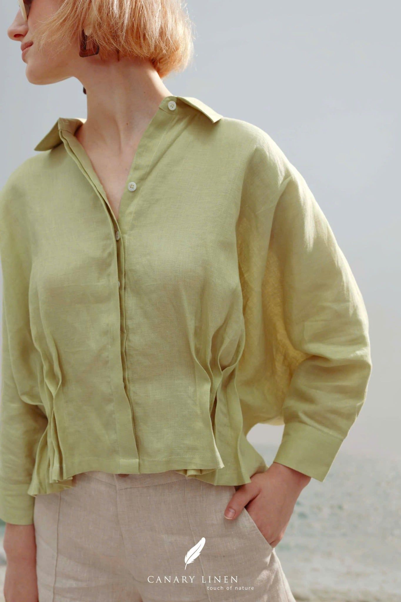  Floe Shirt - Xanh bơ 