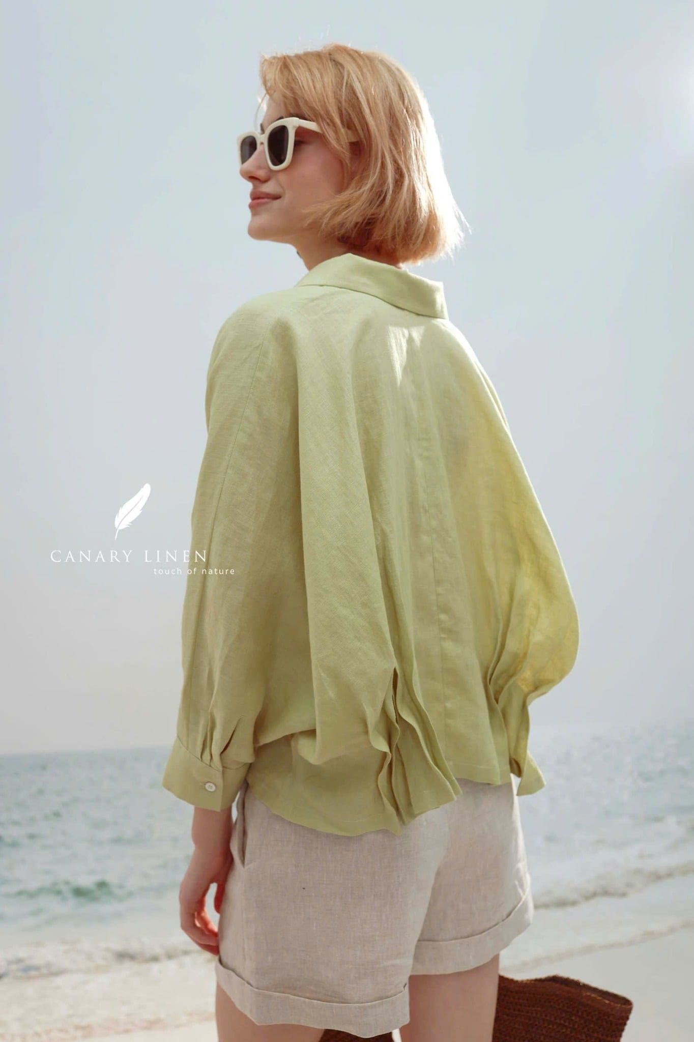  Floe Shirt - Xanh bơ 