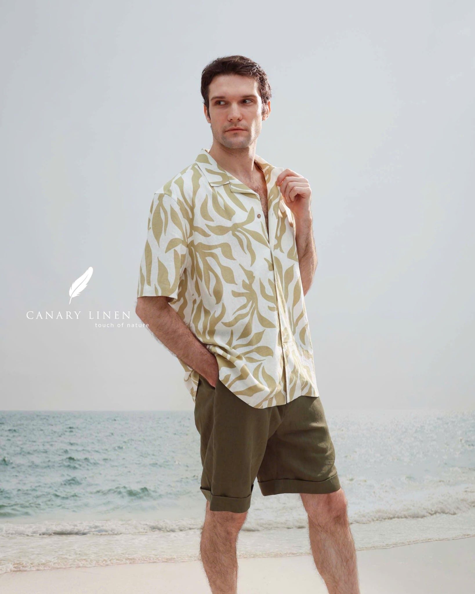  Dant Shirt - Bông xanh 