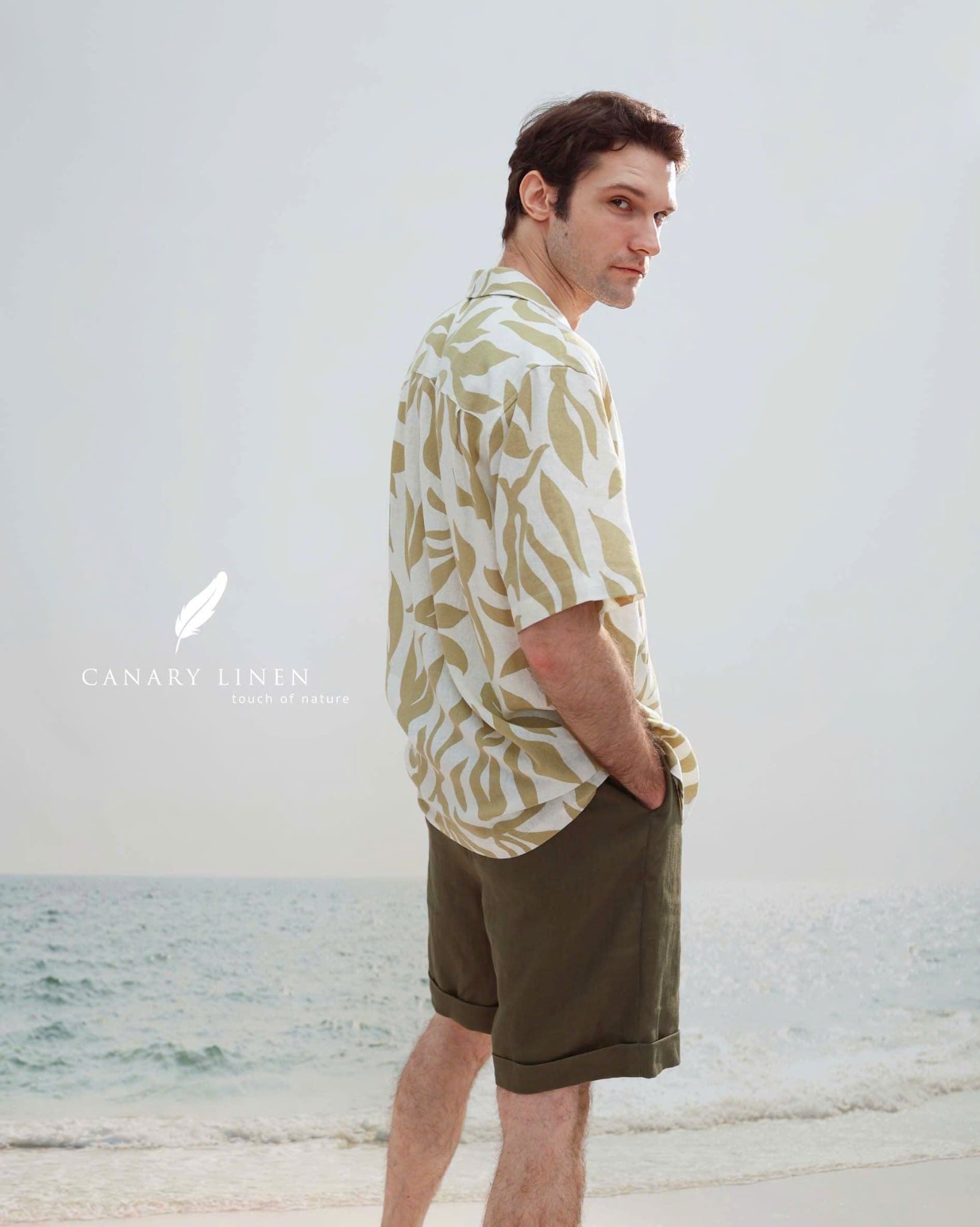  Dant Shirt - Bông xanh 