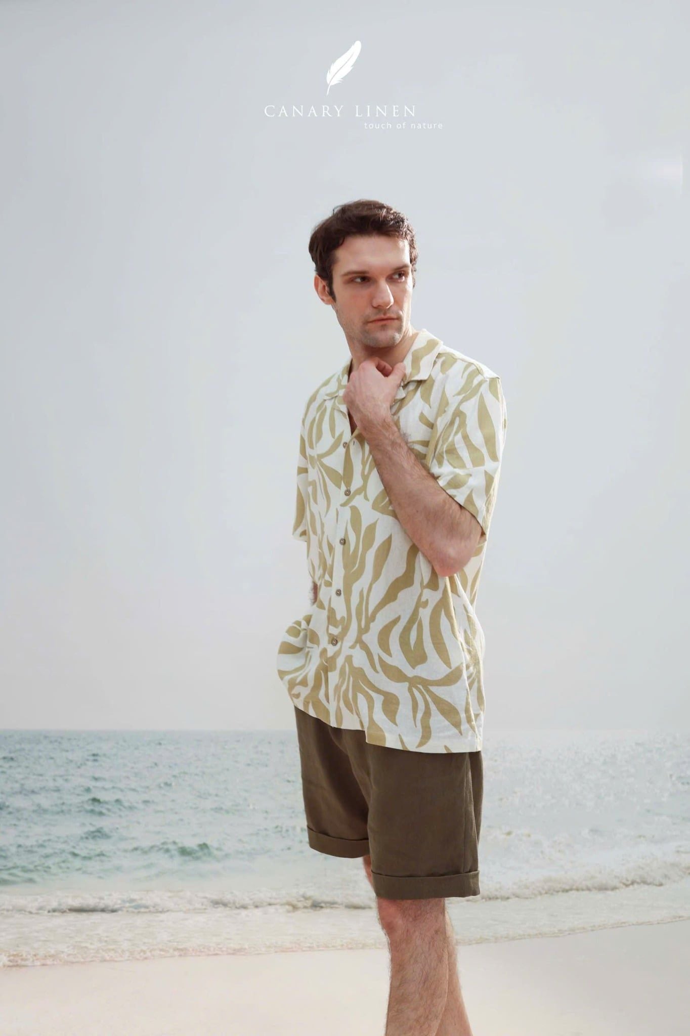  Dant Shirt - Bông xanh 