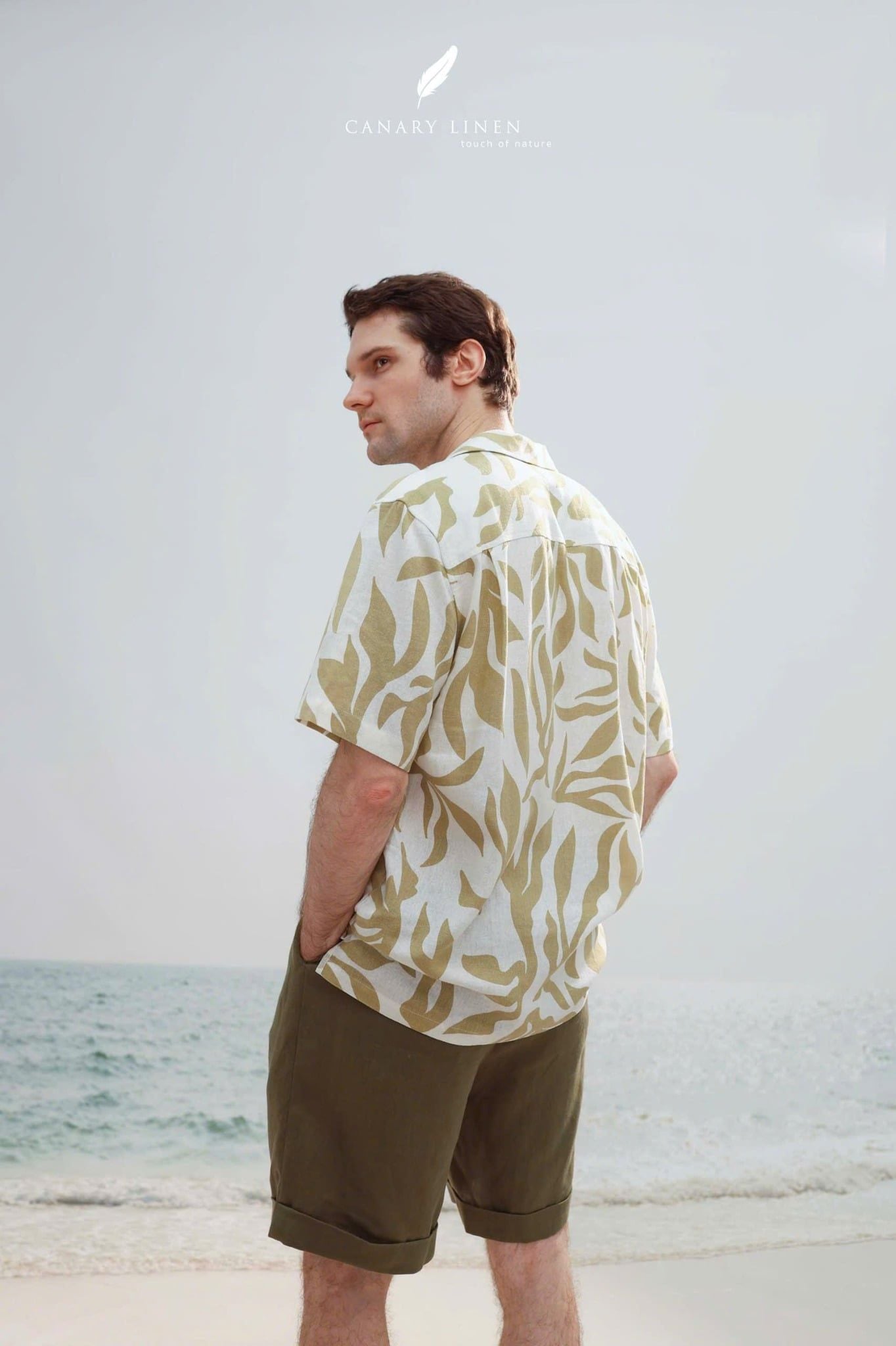  Dant Shirt - Bông xanh 