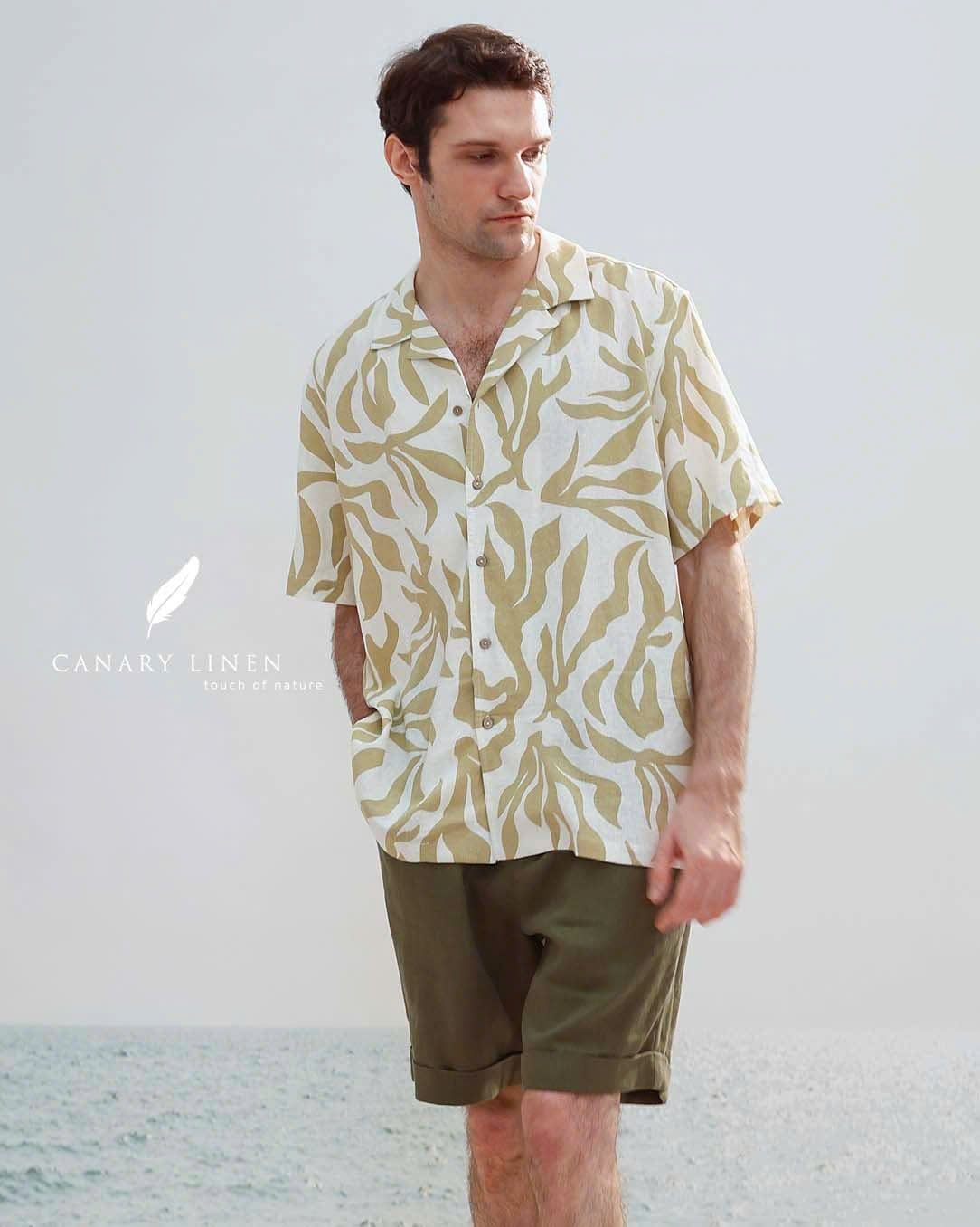  Dant Shirt - Bông xanh 