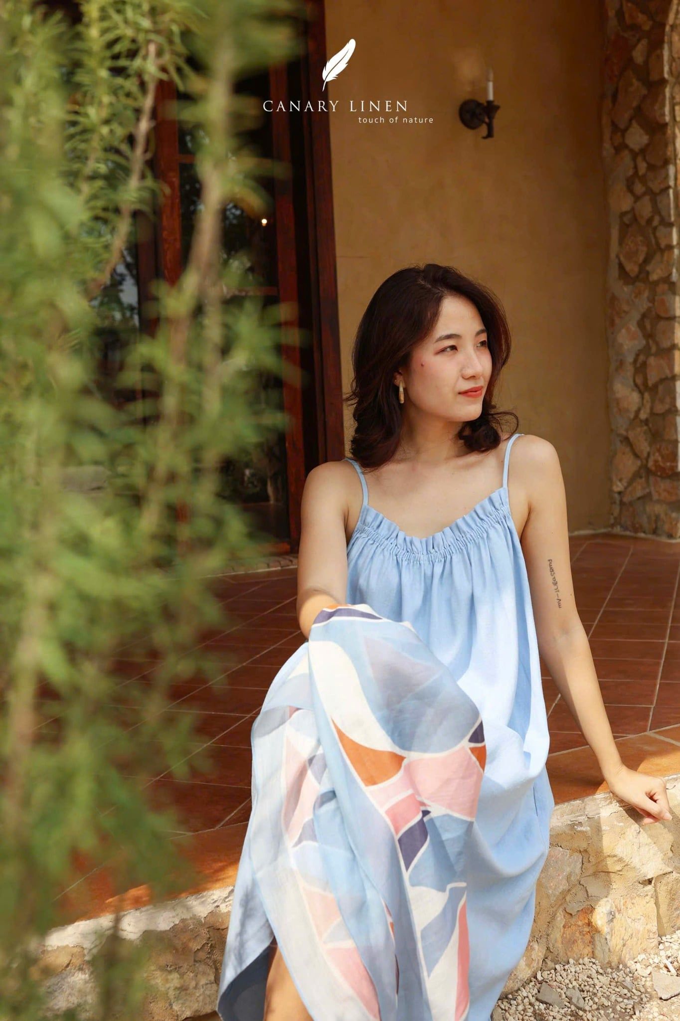  Lumie Dress - Xanh biển 