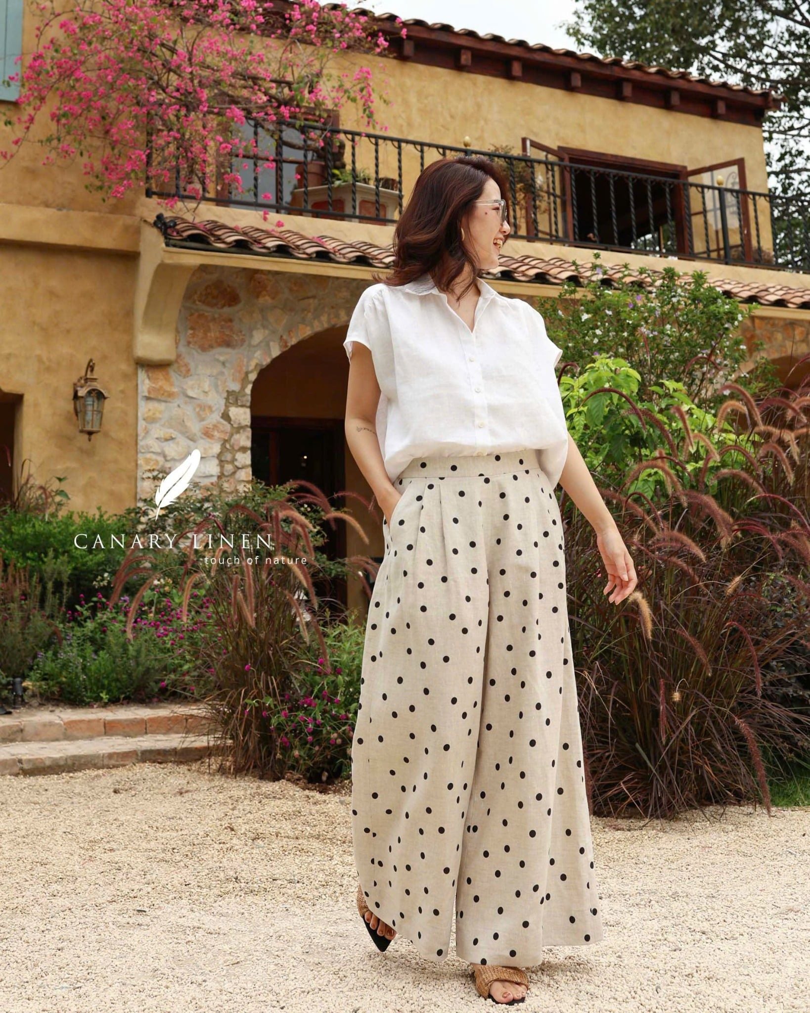 Echic Pants - Chấm bi 