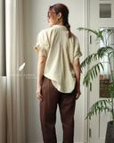  Eryn Shirt - Sọc vàng 