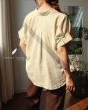  Eryn Shirt - Sọc vàng 