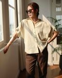  Eryn Shirt - Sọc vàng 