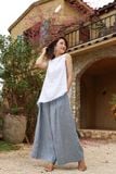  Wide Pants - Xanh nhạt 