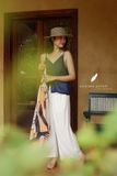  Roselle Camisole - Xanh Cobalt 