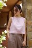  An Croptop - Tím Pastel 