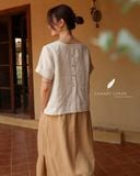  Flow Skirt - Nâu 
