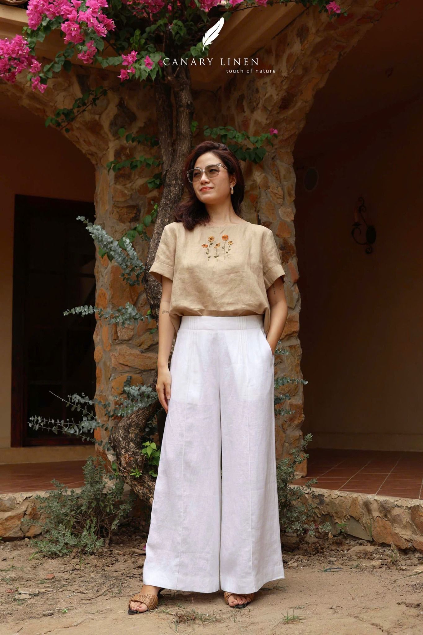  Press Pants - Trắng 