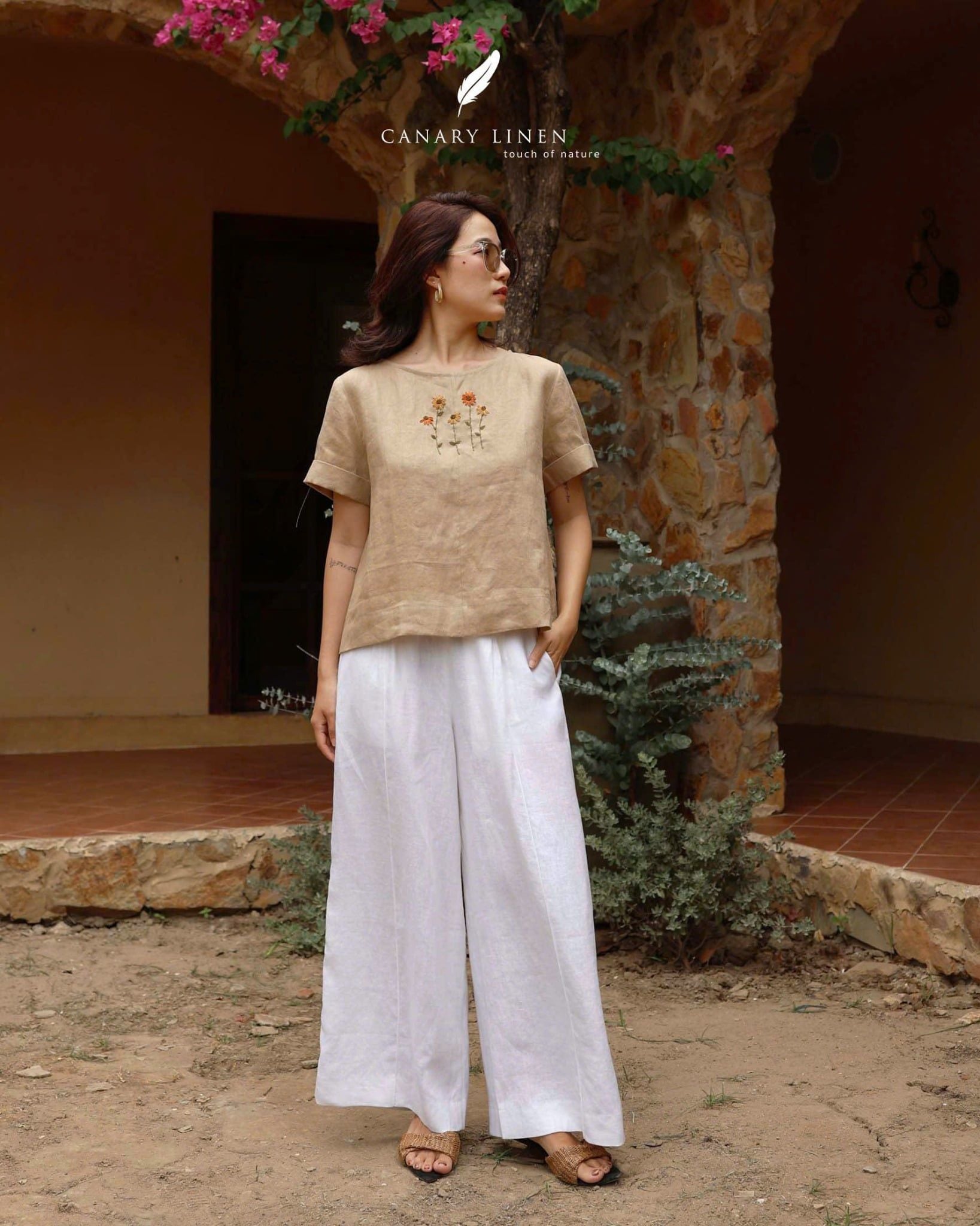  Miel Top - Nâu nhạt 