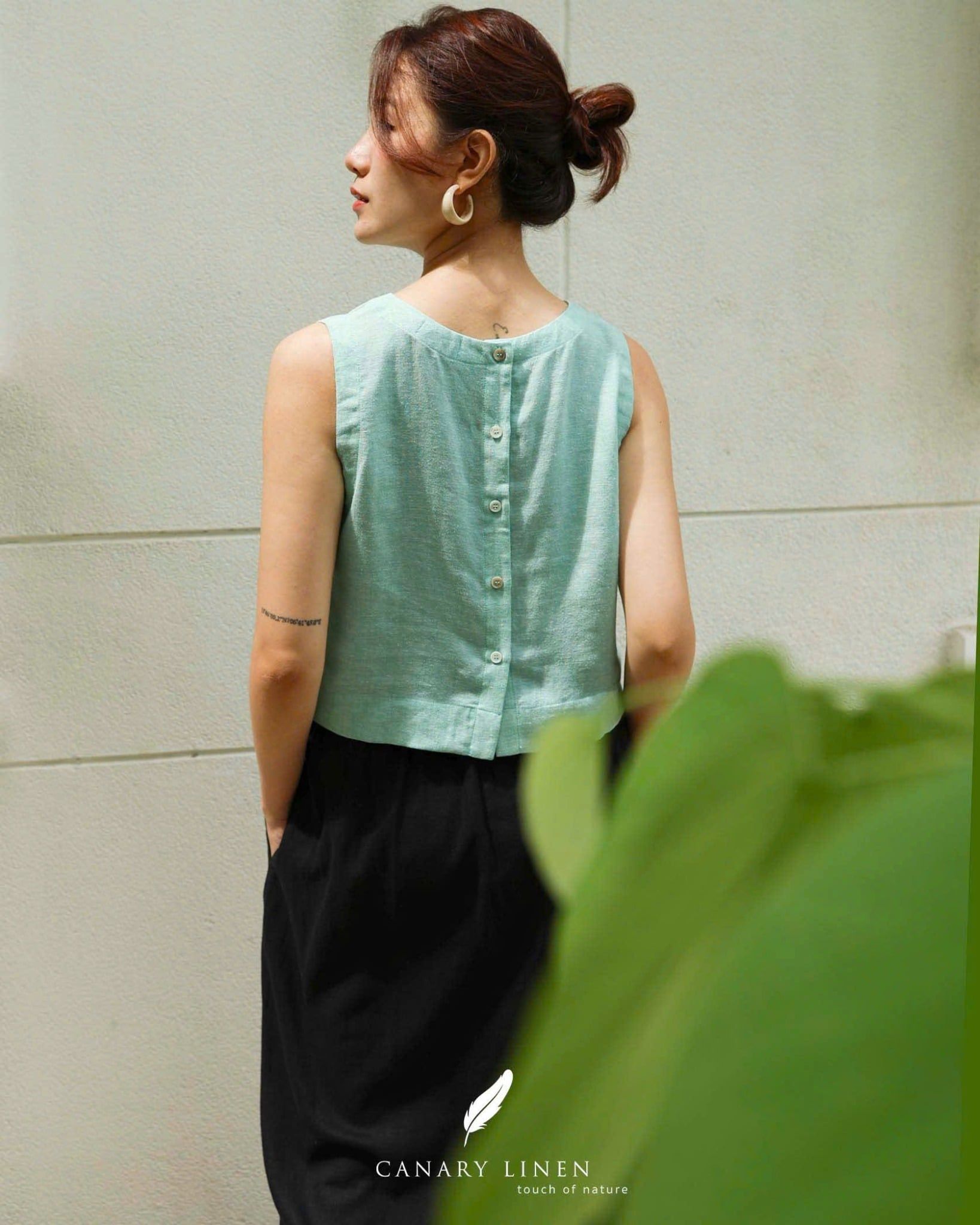  An Croptop - Xanh Mint 