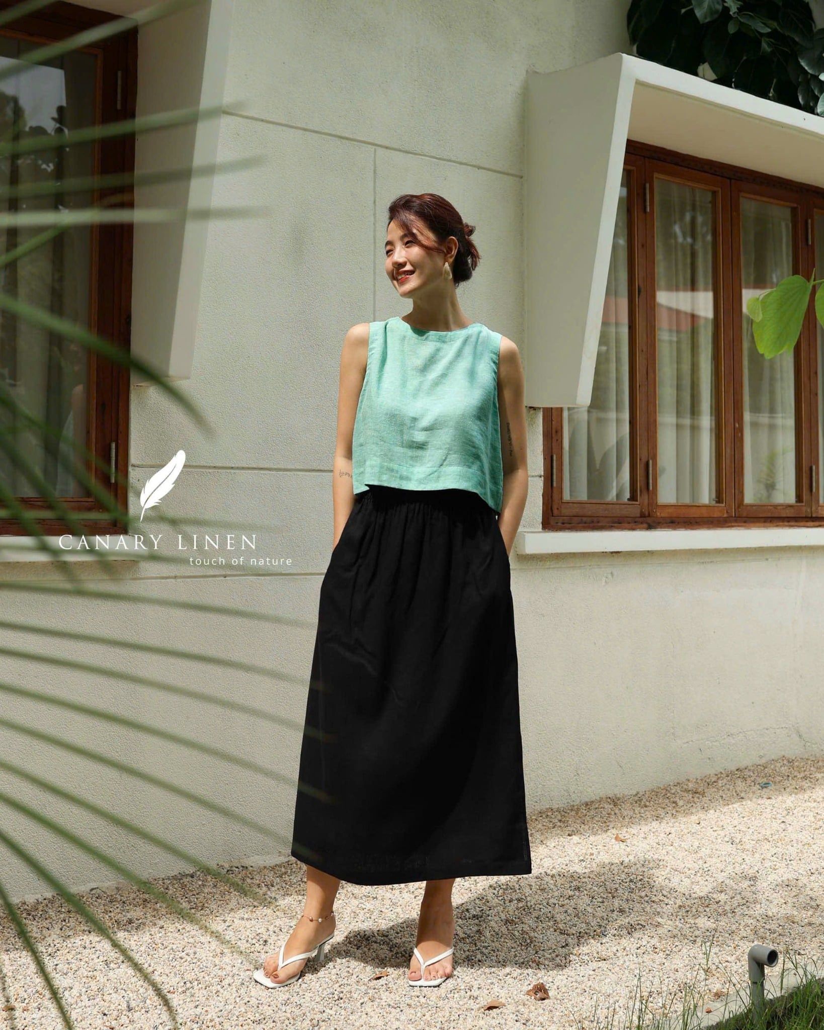  Flow Skirt - Đen 