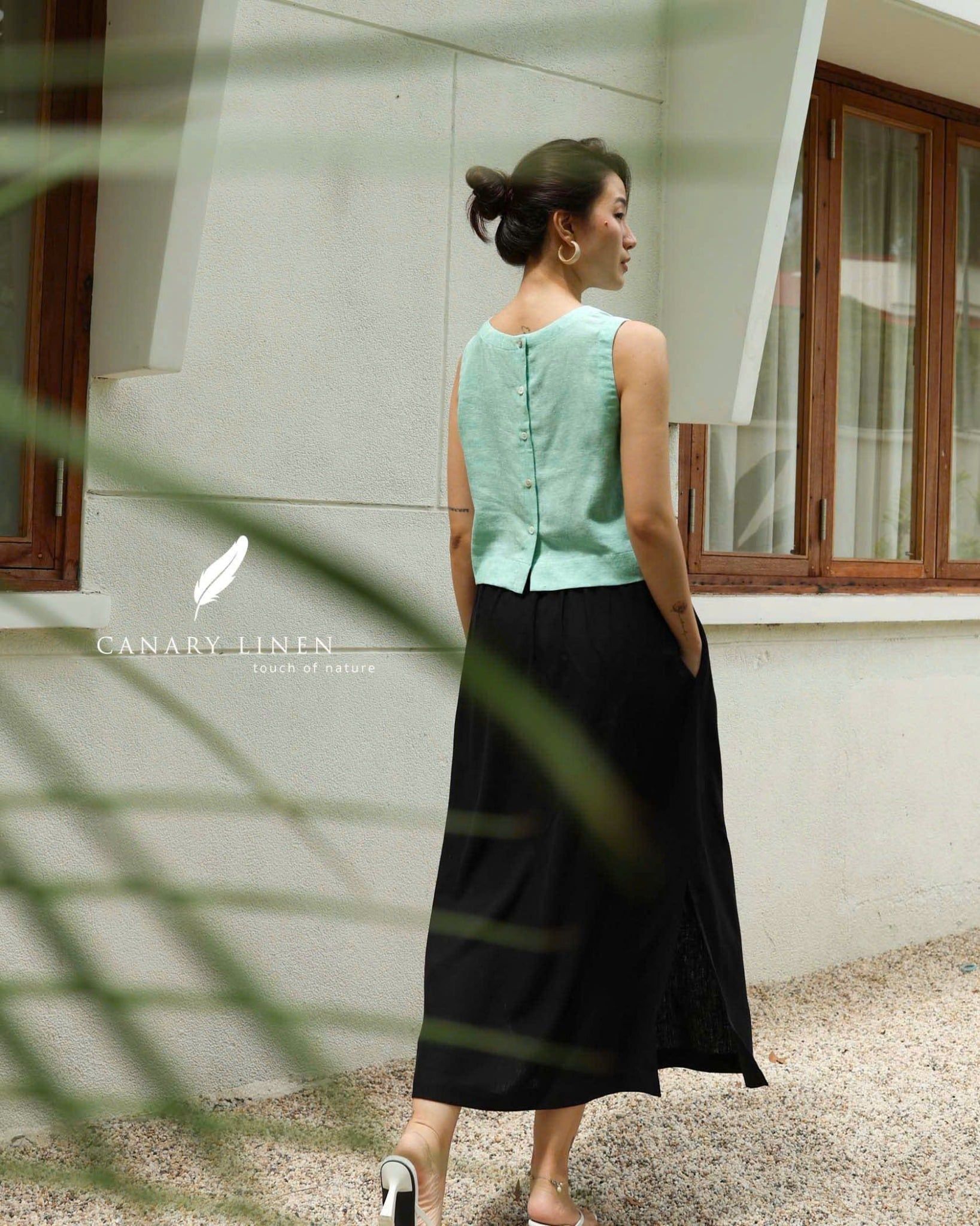 Flow Skirt - Đen 