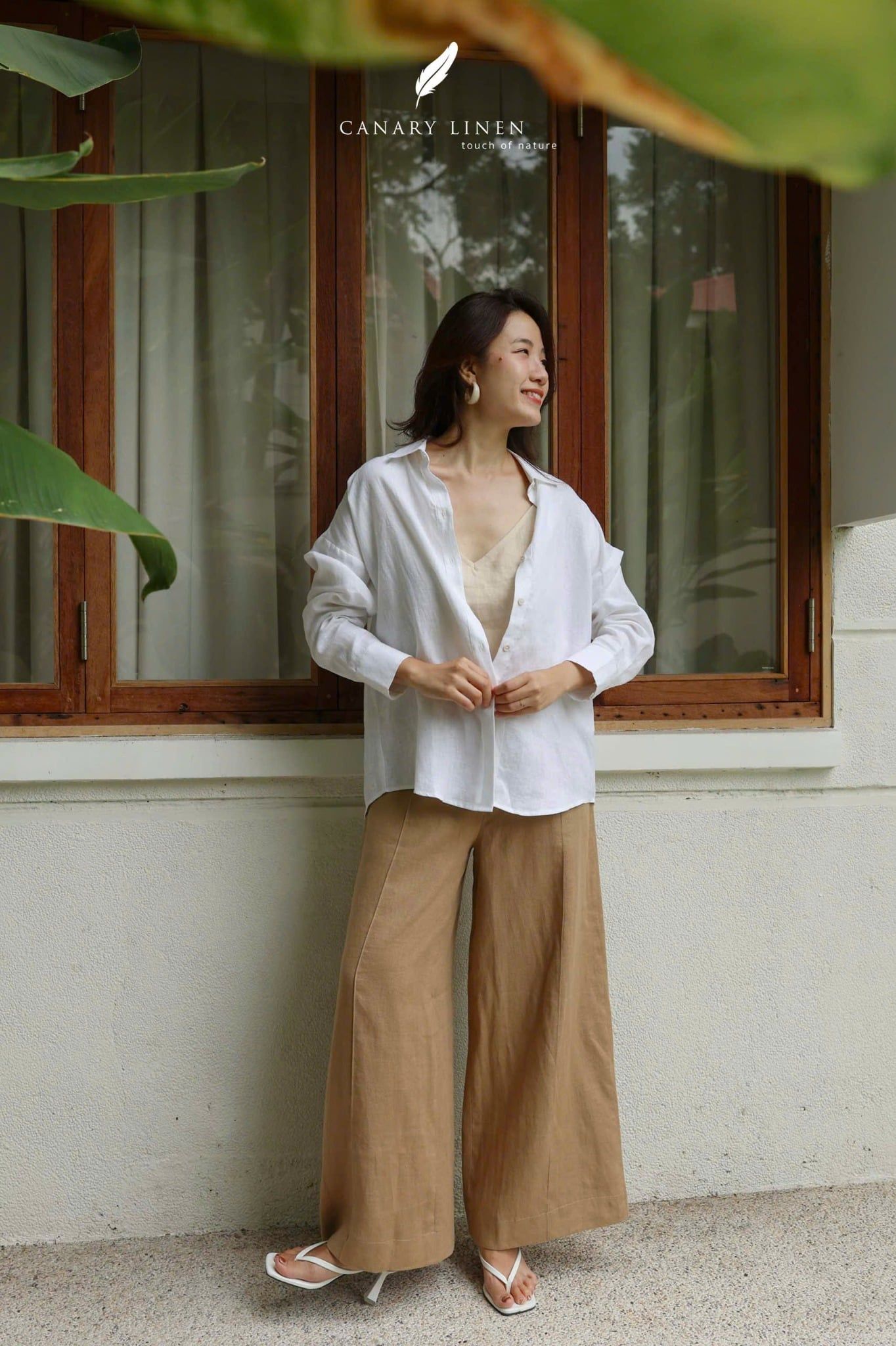  Midline Pants - Nâu nhạt 