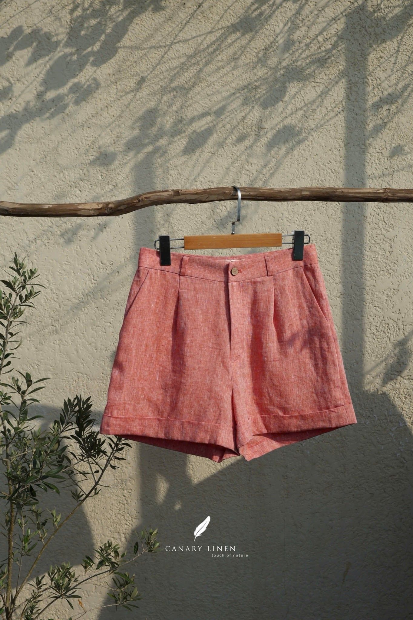  Effa Shorts - Đỏ Cam 