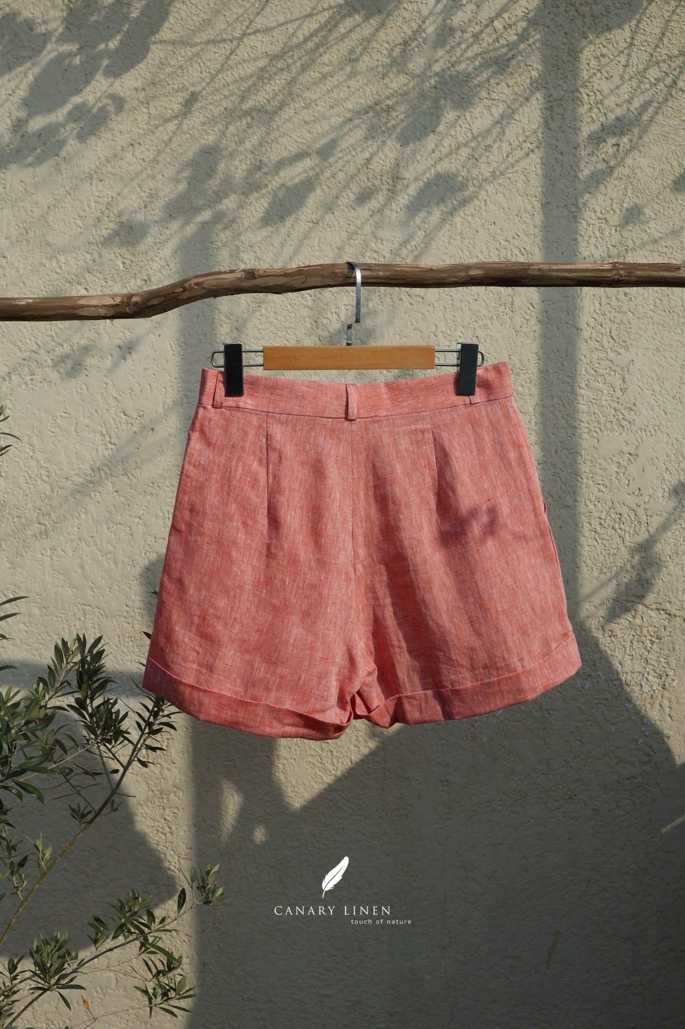  Effa Shorts - Đỏ Cam 