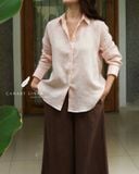  Backline Shirt - Hồng Pastel 