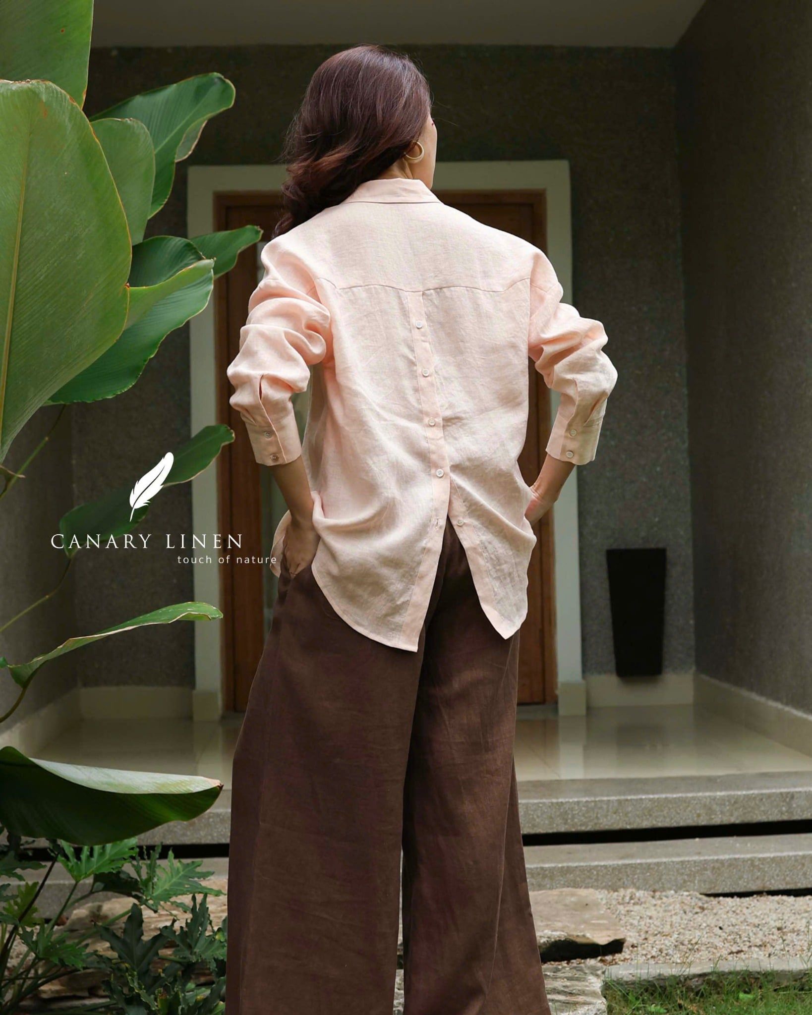  Backline Shirt - Hồng Pastel 
