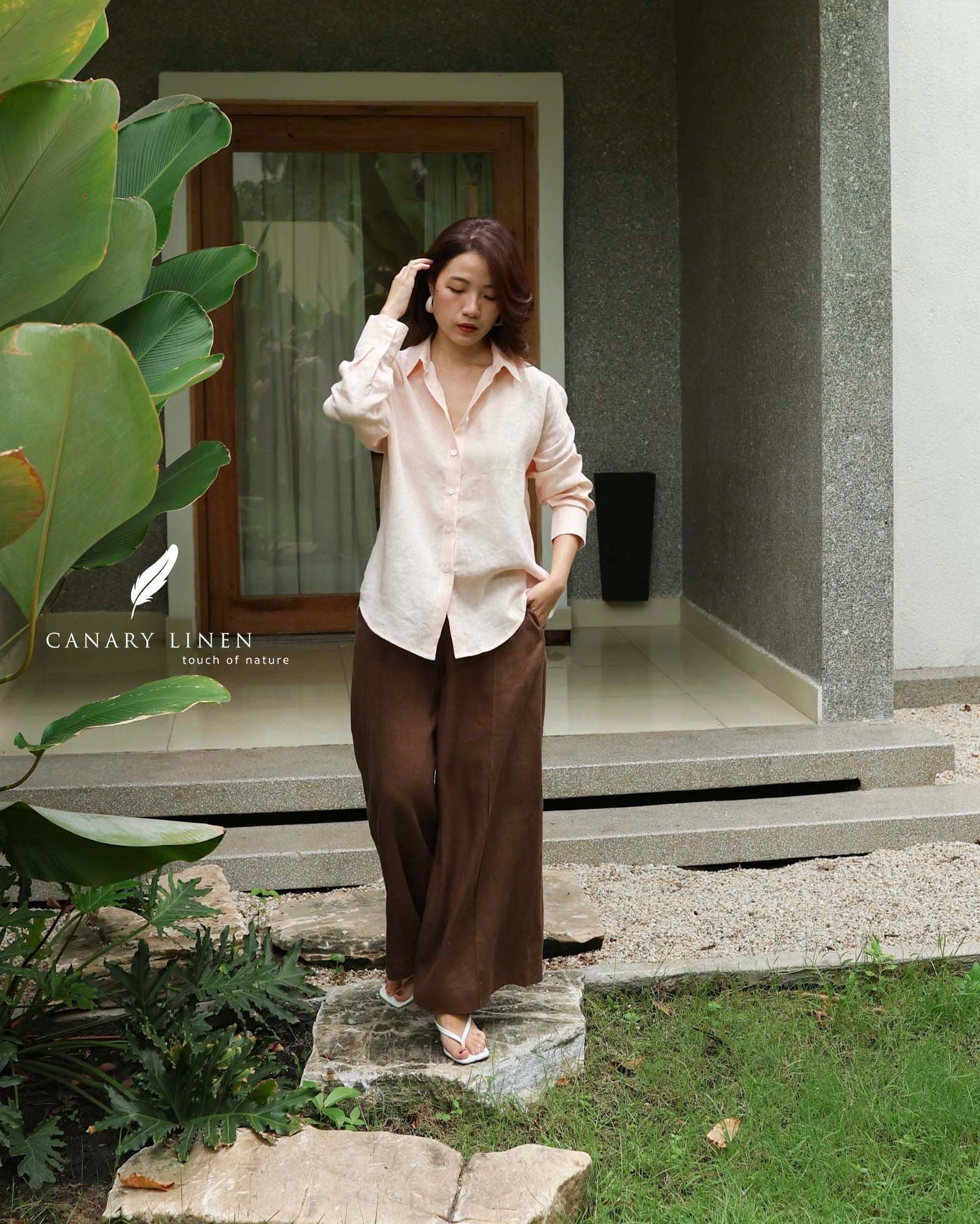  Backline Shirt - Hồng Pastel 