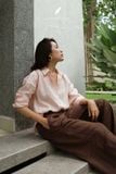  Backline Shirt - Hồng Pastel 
