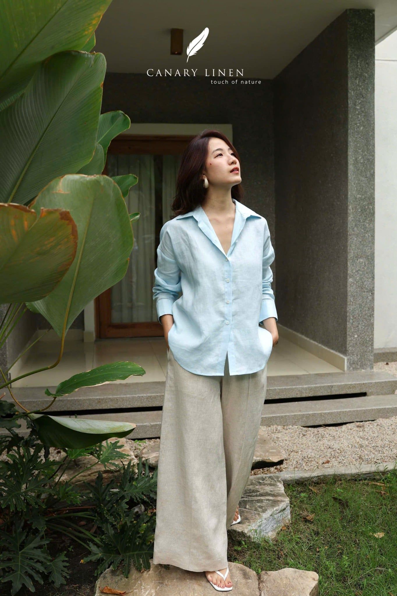  Backline Shirt - Xanh Pastel 