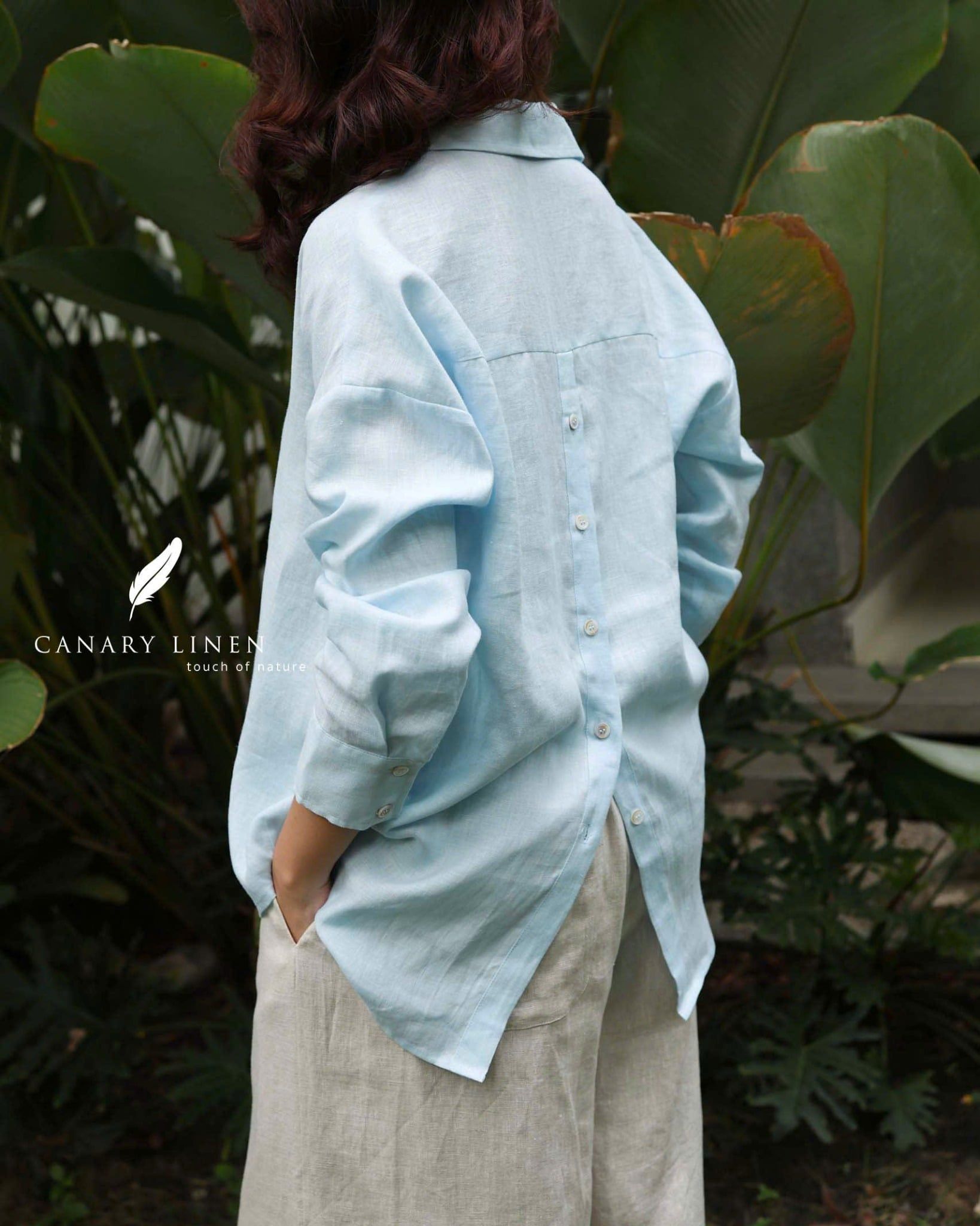  Backline Shirt - Xanh Pastel 