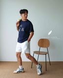  Oasi Tee - Xanh Navy Sao Biển 