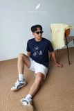  Oasi Tee - Xanh Navy Sao Biển 